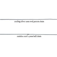 Image 5 of Pentagram necklace in sterling silver or gold