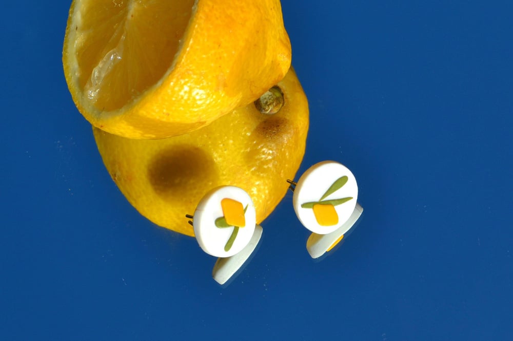Image of Sicily Tiny Lemon Studs