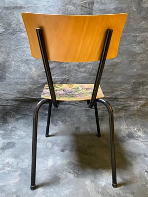 Image of painting chair - lilac