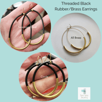 Image 6 of Threaded Brass Hoops