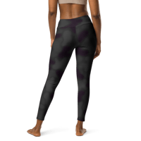 Image 3 of Dither Camo Blackout Yoga Leggings