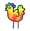 FRIED CHIBBEN TEMPORARY TATTOO