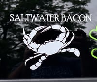 Image 1 of Saltwater Bacon vinyl decal