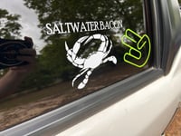 Image 3 of Saltwater Bacon vinyl decal
