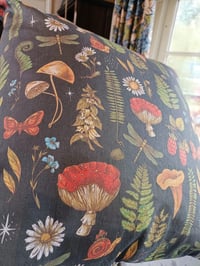 Image 1 of Forest fungi cushion cover