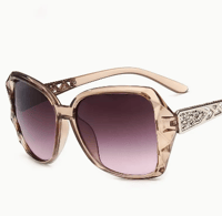 Image 2 of Oversized Sunglasses with Anti-Reflective Gradient Lenses for Fashionable Use