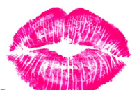 Ccs studs blinged hot pink  