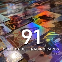 Image 1 of Collectible Holographic Trading Cards