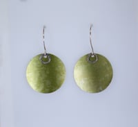 Green Pattern Earrings