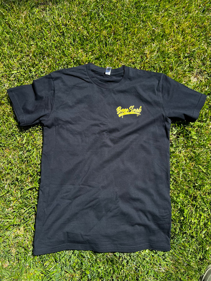 Image of Drip T shirt Navy 