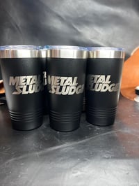 Image 1 of Metal Sludge Tumbler (20 Oz) with slider