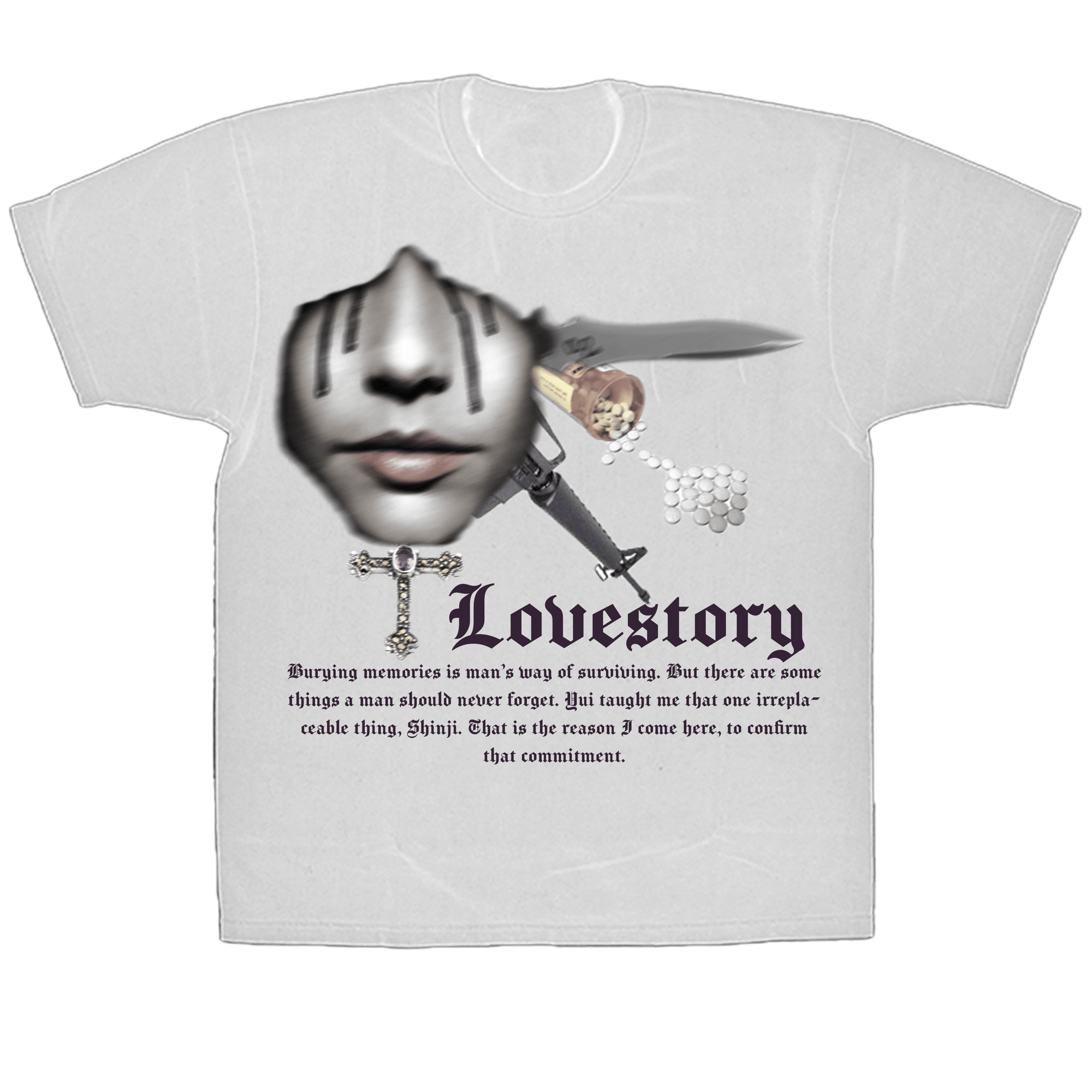 Image of Love story White