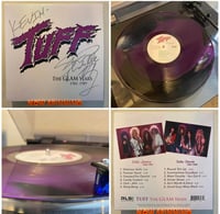 Image 14 of TUFF "The Glam Years 1985-1989" 12" Black/Purple Vinyl, Remastered, Full Color 2 Panel Insert