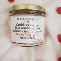 Image 2 of Valentine's soy candle