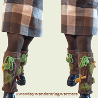 Image 3 of Woodsy Wanderer Leg Warmer Crochet Pattern