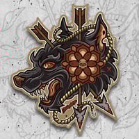 House of Wolves Sticker