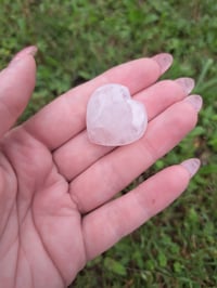 Image 1 of Rose Quartz Heart