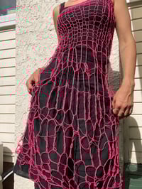 Image 2 of hot pink mess of a dress