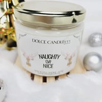 Image 1 of Naughty or Nice Soy Candle