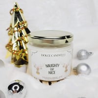 Image 2 of Naughty or Nice Soy Candle