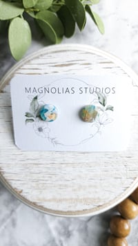 Image 1 of Watercolor Button Studs (S)