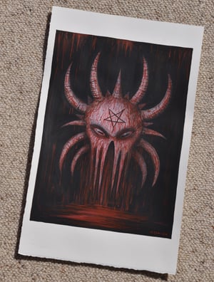 Image of THING THREE - small acrylic painting