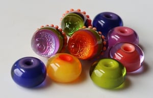 Fantastic Fruit Shimmer Spikes - 3 delicious Spikes with 6 bonus chunky spacers