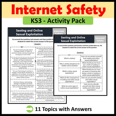 Image of Key Stage 3 - Internet Safety & Digital Citizen Emergency Sub Plans