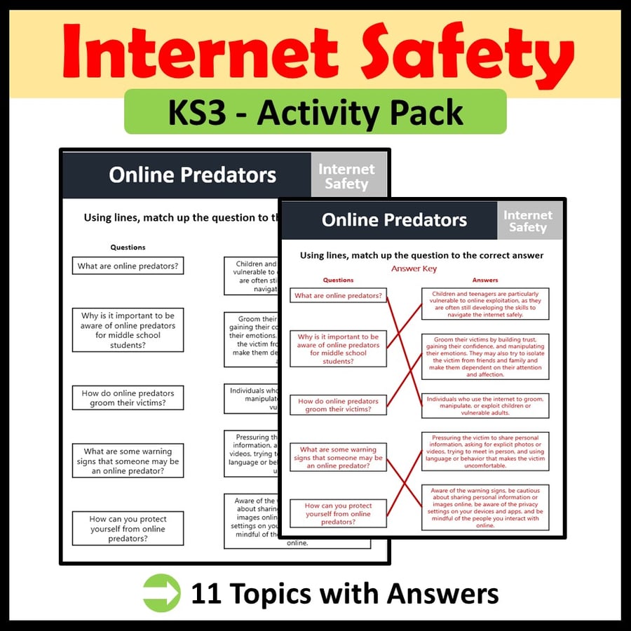 Image of Key Stage 3 - Internet Safety & Digital Citizen Emergency Sub Plans