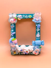 Image 1 of Blue Magnetic Decoden Photocard Frame