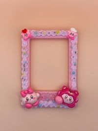 Image 2 of [PRE-ORDER] Kirby Magnetic Decoden Photocard Frame