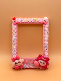 Image 1 of [PRE-ORDER] Kirby Magnetic Decoden Photocard Frame