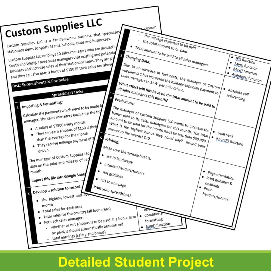 Image of Advanced Level Spreadsheet Projects for Google Sheets The Ultimate Bundle