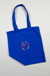 Image 1 of Tote bag bleu électrique Sadmonstersclub 