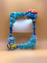 Image 1 of [PRE-ORDER] Squirtle & Vileplume Magnetic Decoden Photocard Frame 