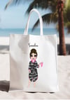 Dry robe personalised tote 