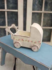 Image 1 of HANDMADE wooden cart