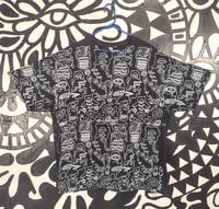 Image 1 of Guice Monsters Tee Black And White