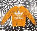 Image of Size Small Orange Crew Neck Sweater Guice Monsters