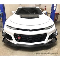 Image 2 of Chevrolet Camaro ZL1 Front Bumper Canards 2017-2023