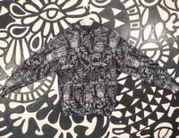 Image 3 of Guice Monsters Hoodies Black And White