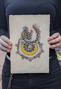 Tepeyollotl print by Danny Boy