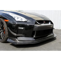 Image 1 of Nissan GTR R35 Front Bumper Canards 2017-2023