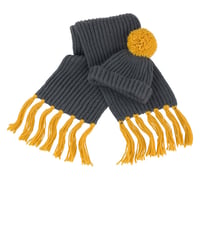 Image 3 of Chunky Knit Hat &amp; Scarf Set