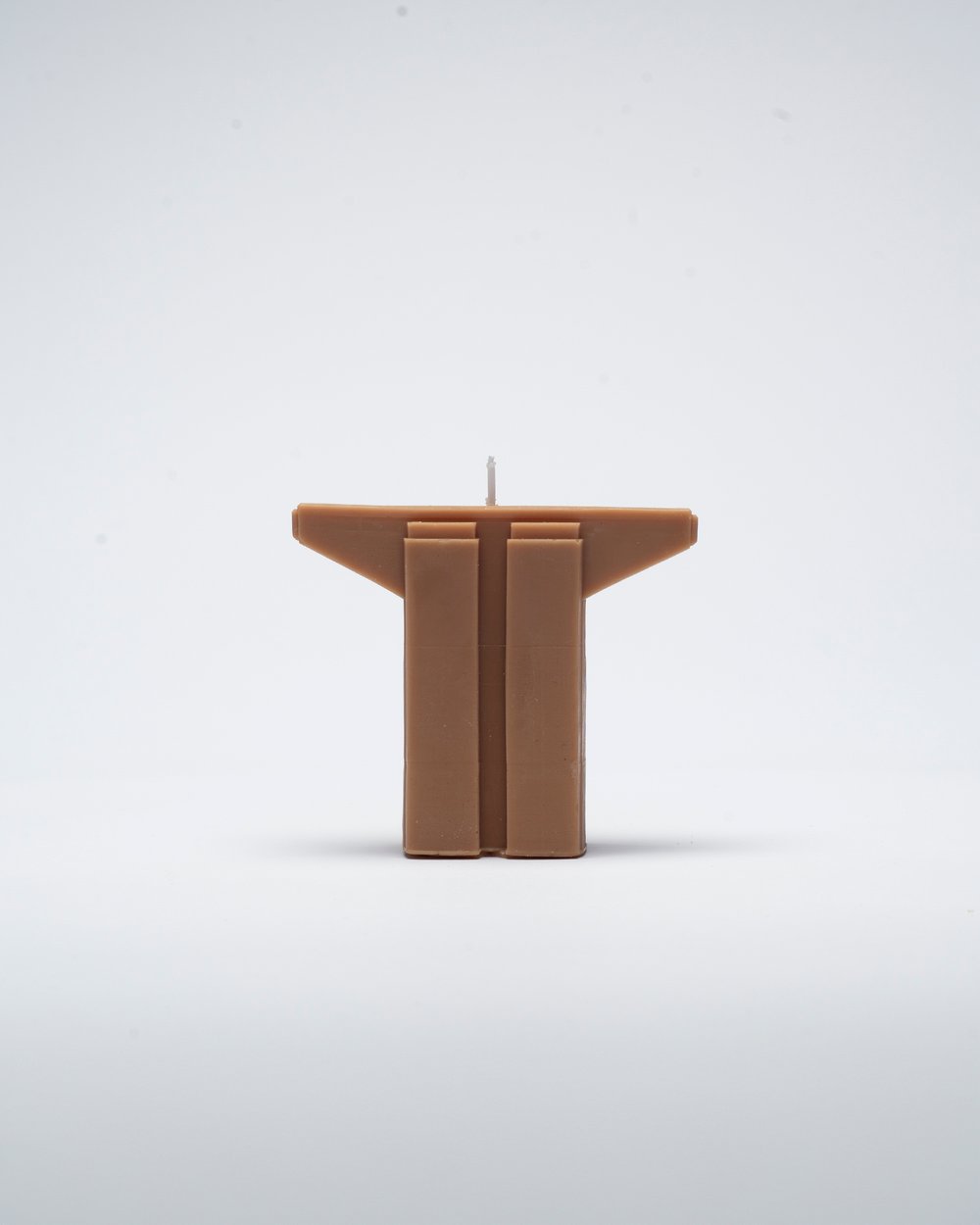 Image of BROWN GEO CANDLE