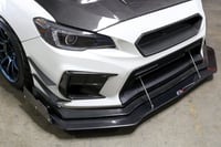 Image 7 of Subaru WRX STI Carbon Fiber Front Canards 2018-2021