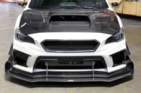 Image 8 of Subaru WRX STI Carbon Fiber Front Canards 2018-2021