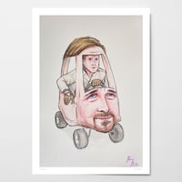 Drive 2 (Ryan Gosling car) signed print