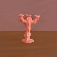 Terracotta Drip Candleholder