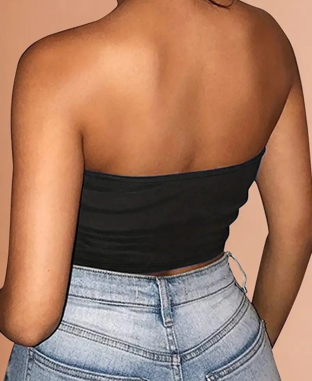 JH Brand Womens Polyester Lightweight Summer Tube Top